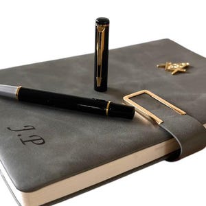 Personalised Freemasons A5 Journal Note Address Book and Engraved Rollerball Pen Luxury Gift Set Masonic Desk Business Gifts for Masons