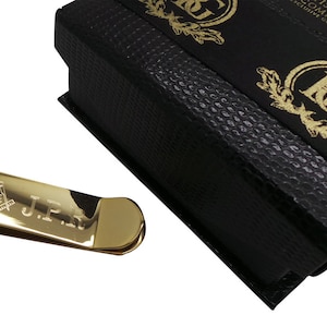 Vrijmetselaar 24K GOUD Geklede Geld Clip Cash Card Houder Masonic Cash Credit ID Card Luxe geschenkdoos Gratis Graveren Gegraveerde Gepersonaliseerde Geschenken