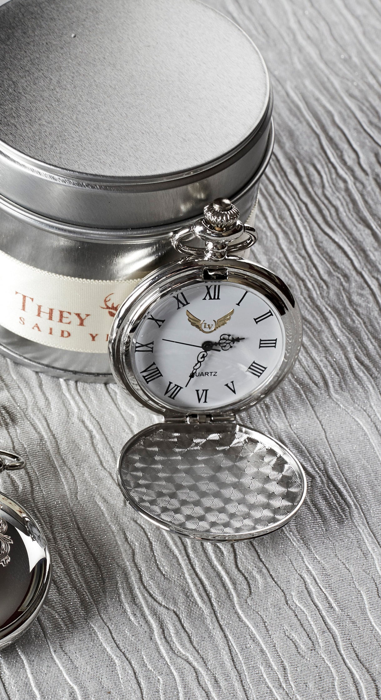 Orologio Taschino Ravel Orologio Da Taschino Inciso Con Stemma - Quartzo, Cromato, Catena Inclusa, Stile Classico E Elegante Fire Emblem Figure - Foto 7