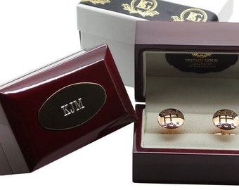 Personalised Cufflinks Rose Gold Gear Knob Shift Stick Motor Car Classic Vintage Modern Racing Driver Auto Speed Luxury Case Cuff Links Gift