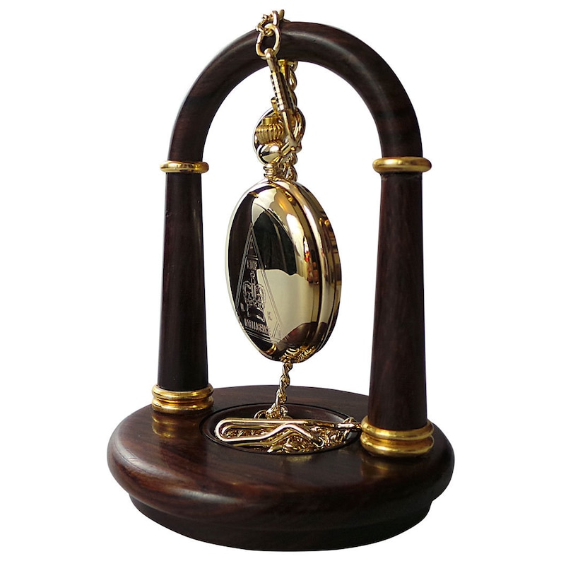Pocket Watch Stand Wooden Display Holder Hanger Luxury Crafted Etsy UK