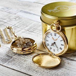 Gold Pocket Watch -  UK