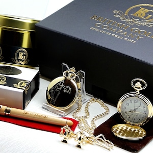 Personalised Lawyer Gift Hamper Gold Pocket Watch Legal Scales of Justice Cufflinks Engraved Wooden Pen Luxury Gifts For Law Graduate Award