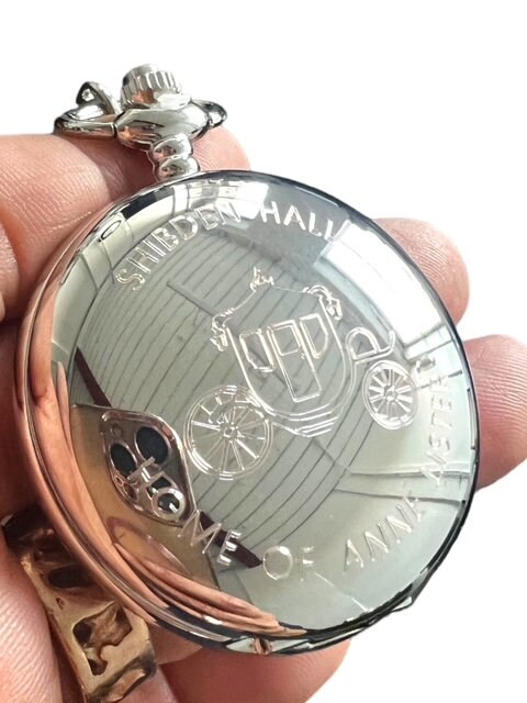 Anne Lister Personalised Pocket Watch Shibden Hall Engraved