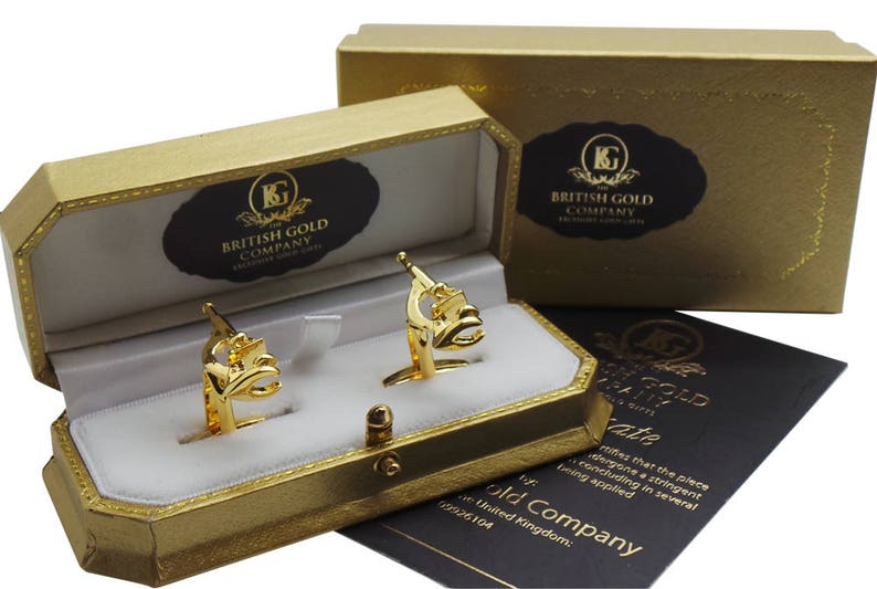 microscope cufflinks