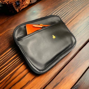 Étui maçonnique pour ordinateur portable 13" 14" 15" 16" Sac universel taille unique Porte-documents franc-maçon plaqué or 24 carats Cadeaux francs-maçons Porte-documents