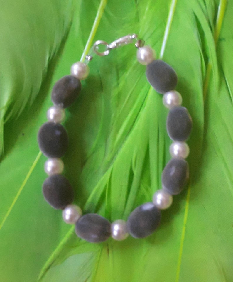 Bracelets enfants perles graines des Antilles image 3
