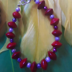 Bracelets enfants perles graines des Antilles image 2
