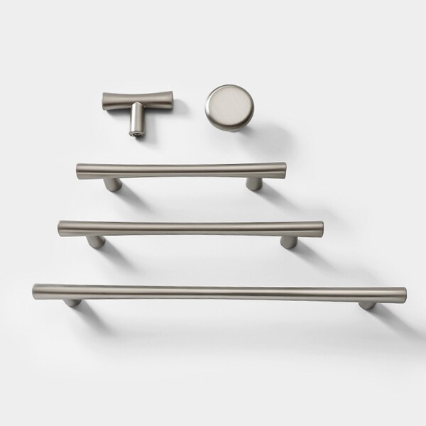 Hodiy Cabinet Knobs, 10 Pack Atte Black, Zinc Alloy, Round, Odern