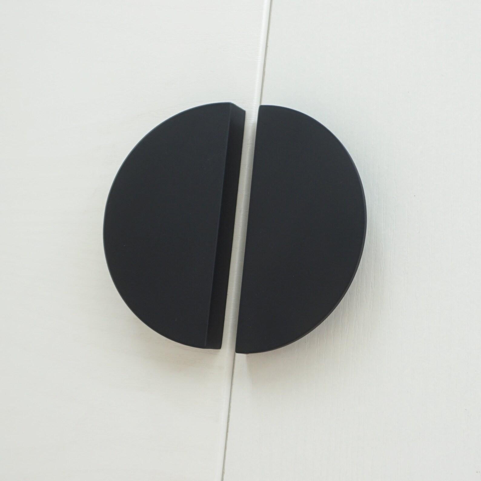 2.5 Halbkreis Schwarze Schrankgriffe Schwarze | Etsy