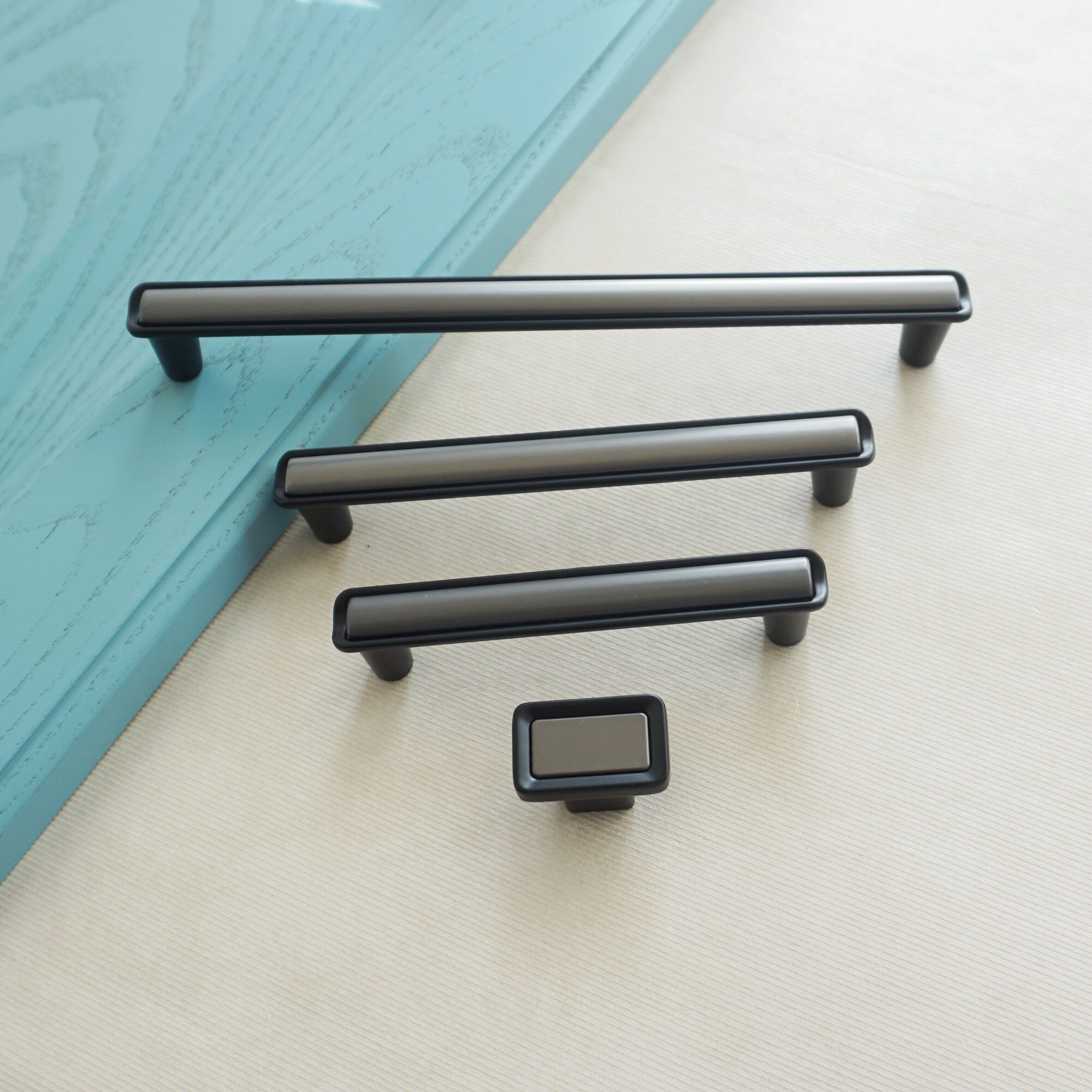 3.78 5.0 7.55Black Gun Drawer Handles Pulls Etsy