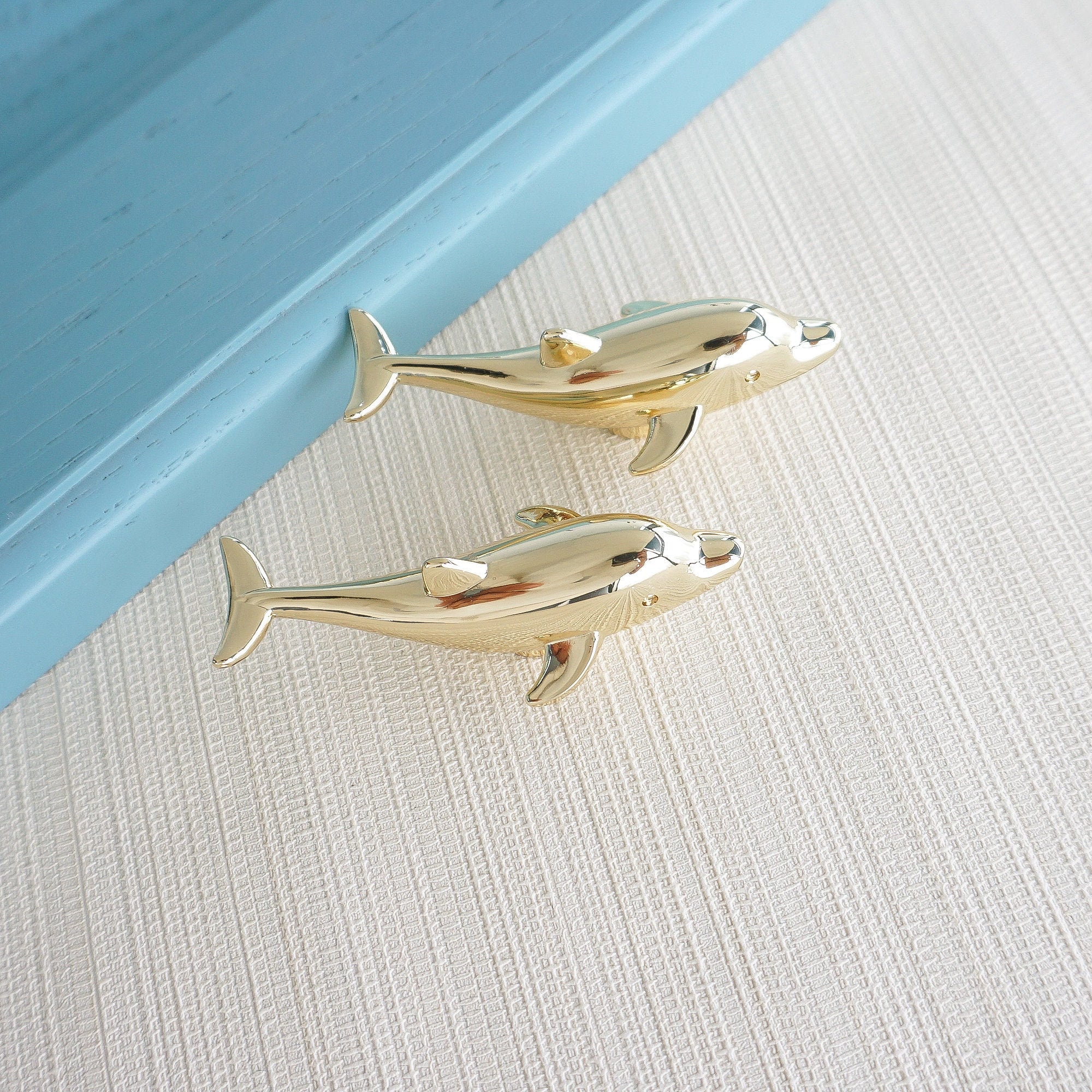 Ceramic Animal Shape Knobs Novelty Bear Fish Dolphin Pigeon Drawer Door