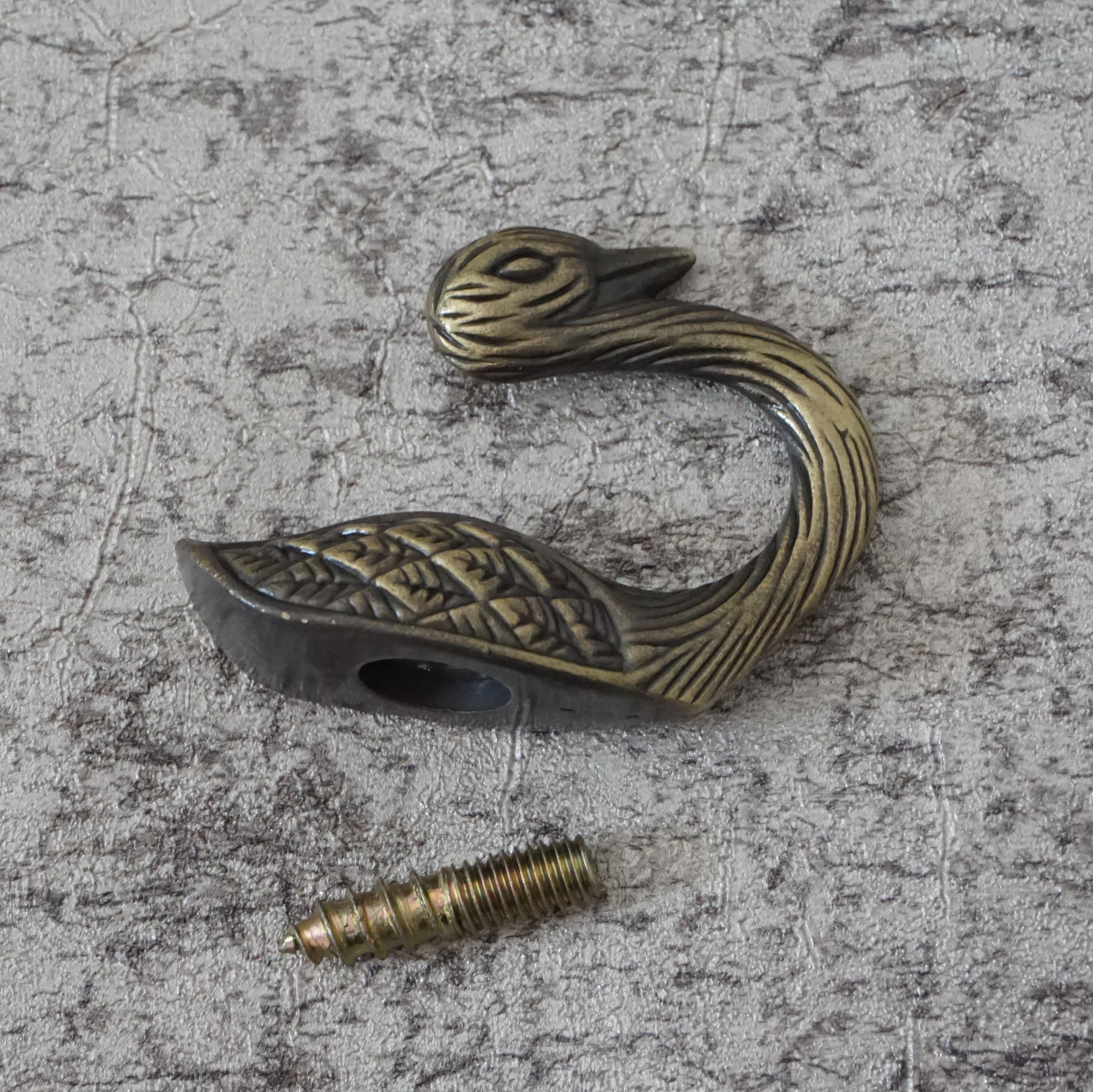 Rustic Bird Wall Hanger / Unique Vintage Hook Clothes Hangers Etsy