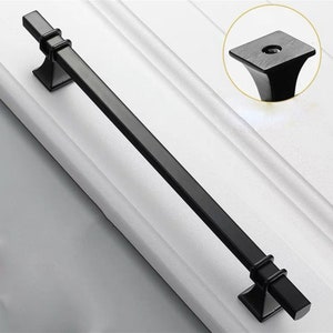 3.78 5 7.55 12.6 American Drawer Pulls Simple Black Gold Kitchen Handle Wardrobe Pull Handle Drawer Pull Handle Cabinet Pull Handle image 5