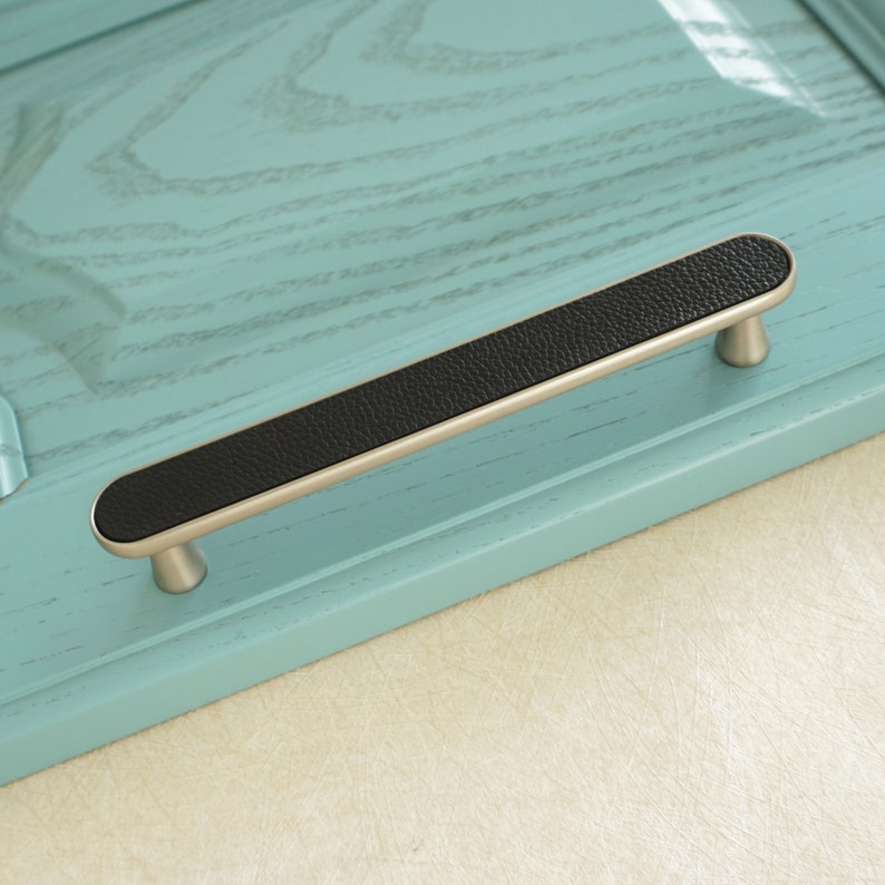 3.78 5'' Red Leather Dresser Handles Drawer Knobs Etsy