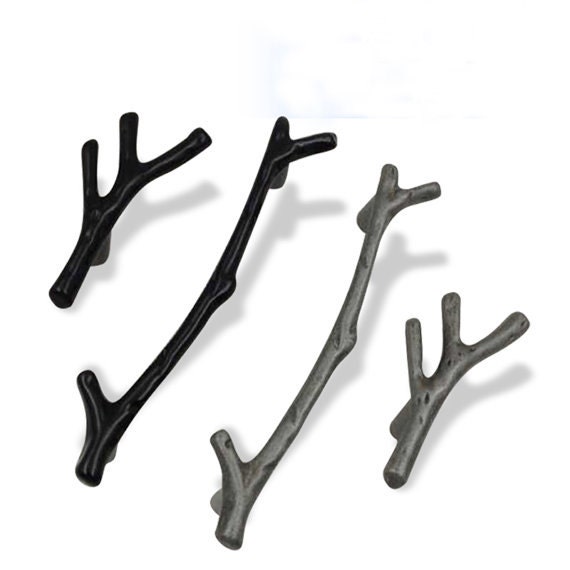3.75 Tree Branch Handle Pull Knob Pulls Handles / Etsy