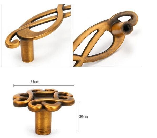 Vintage Style Door Handles Pulls Antique Bronze Etsy