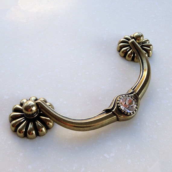 3.75 Vintage Bail Shabby Chic Drawer Pulls Handles / Etsy