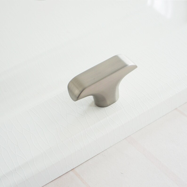 3.75'' 5'' 7.55 Brushed Nickel Drawer Pulls Etsy