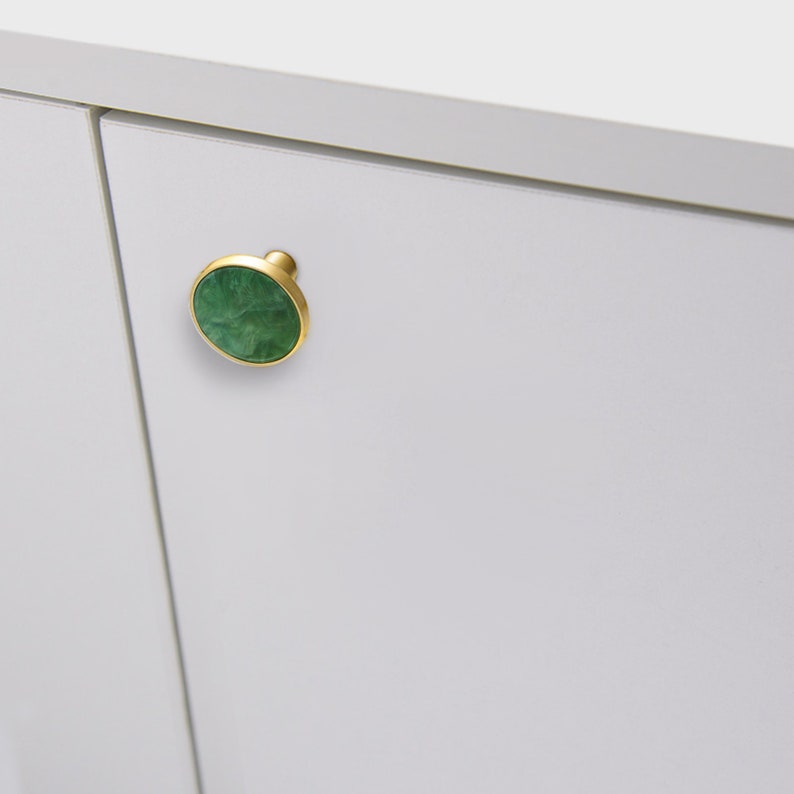 Creative Brass Knobs Wardrobe Door Knobs Nordic Simple Etsy