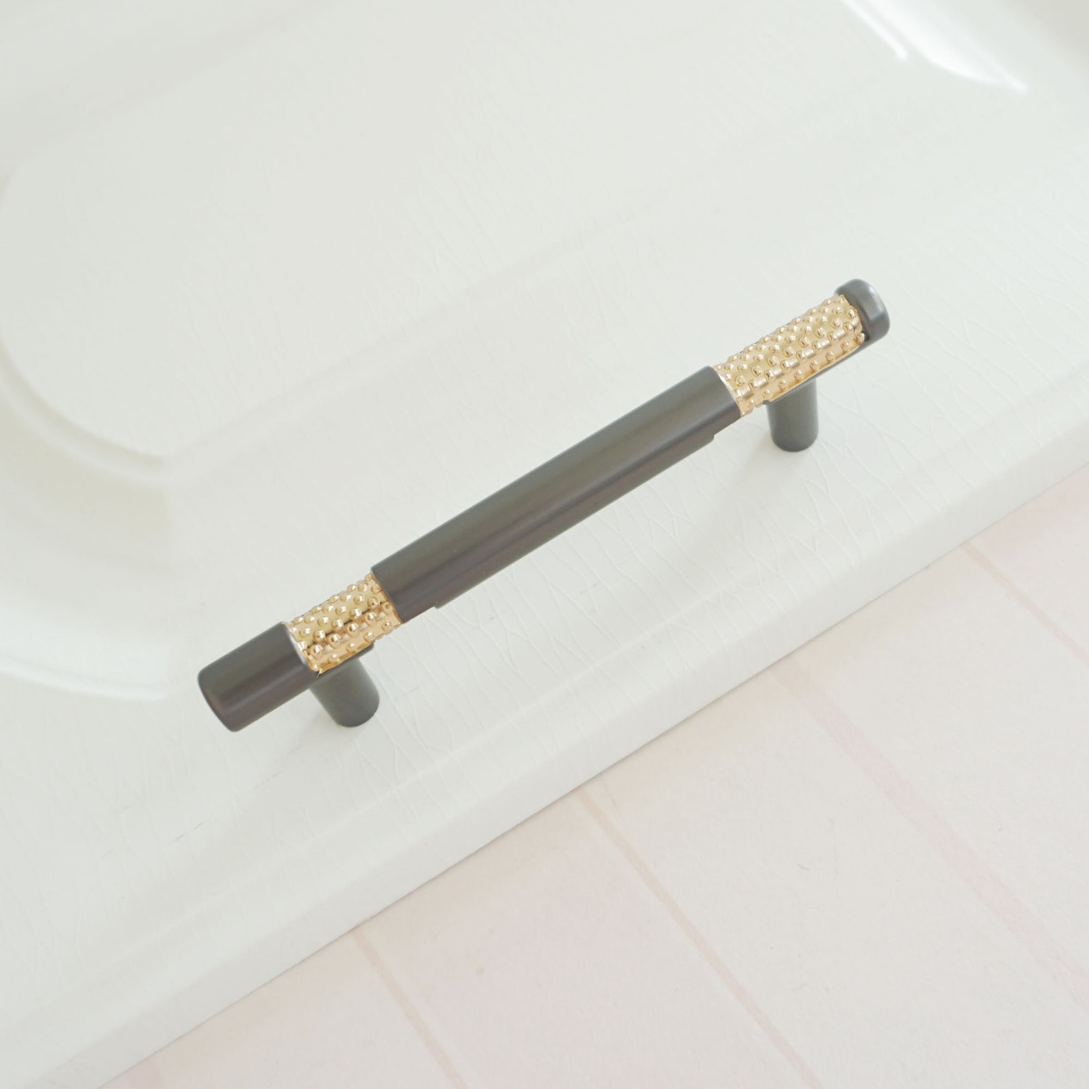 3.78 5 6.3 7.55 Gold Gun Cabinet Handles Pull Knob Dresser ...
