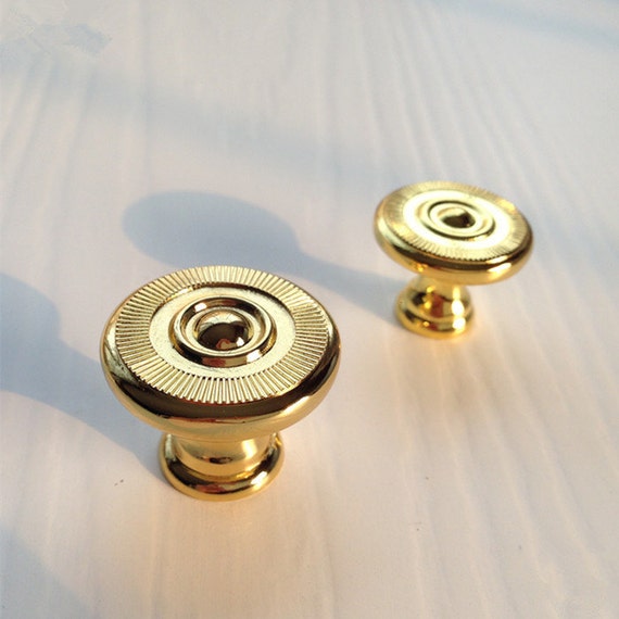 Items similar to Gold Knobs Knob Dresser Knobs / Kitchen