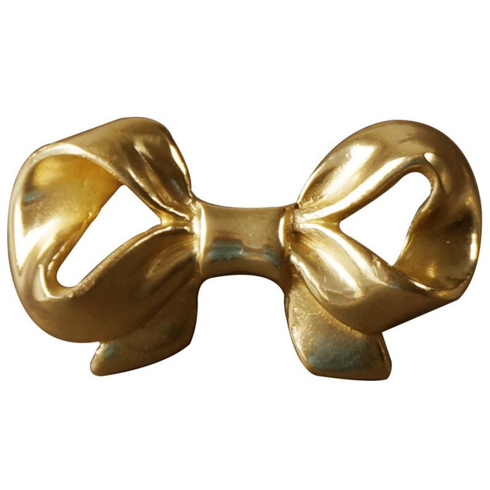 Modern Bow Knobs Brass Knobs Drawer Knob Pull Handles Etsy