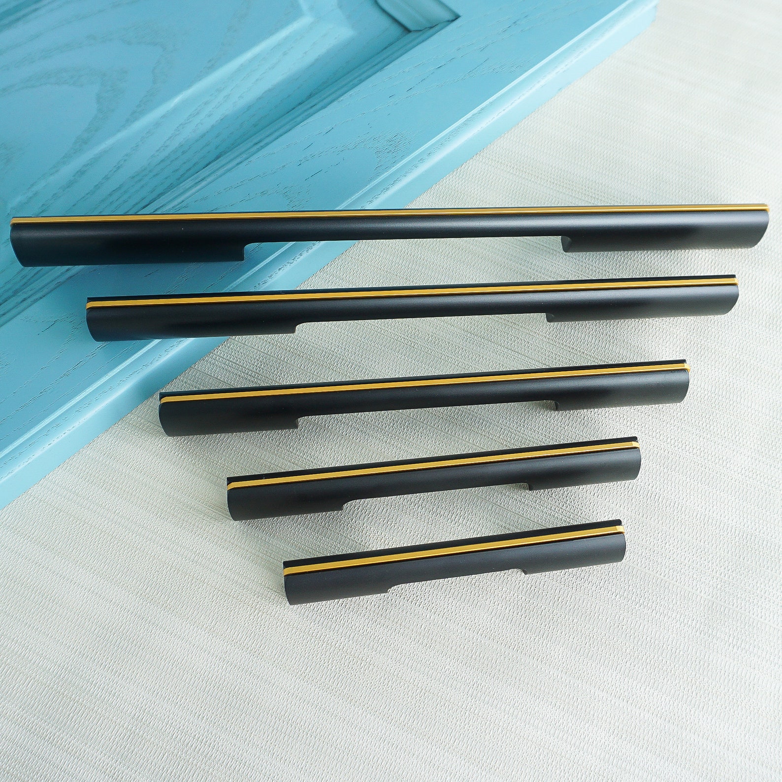 Black Gold Kitchen Pulls Silver Handles Knobs Drawer Etsy