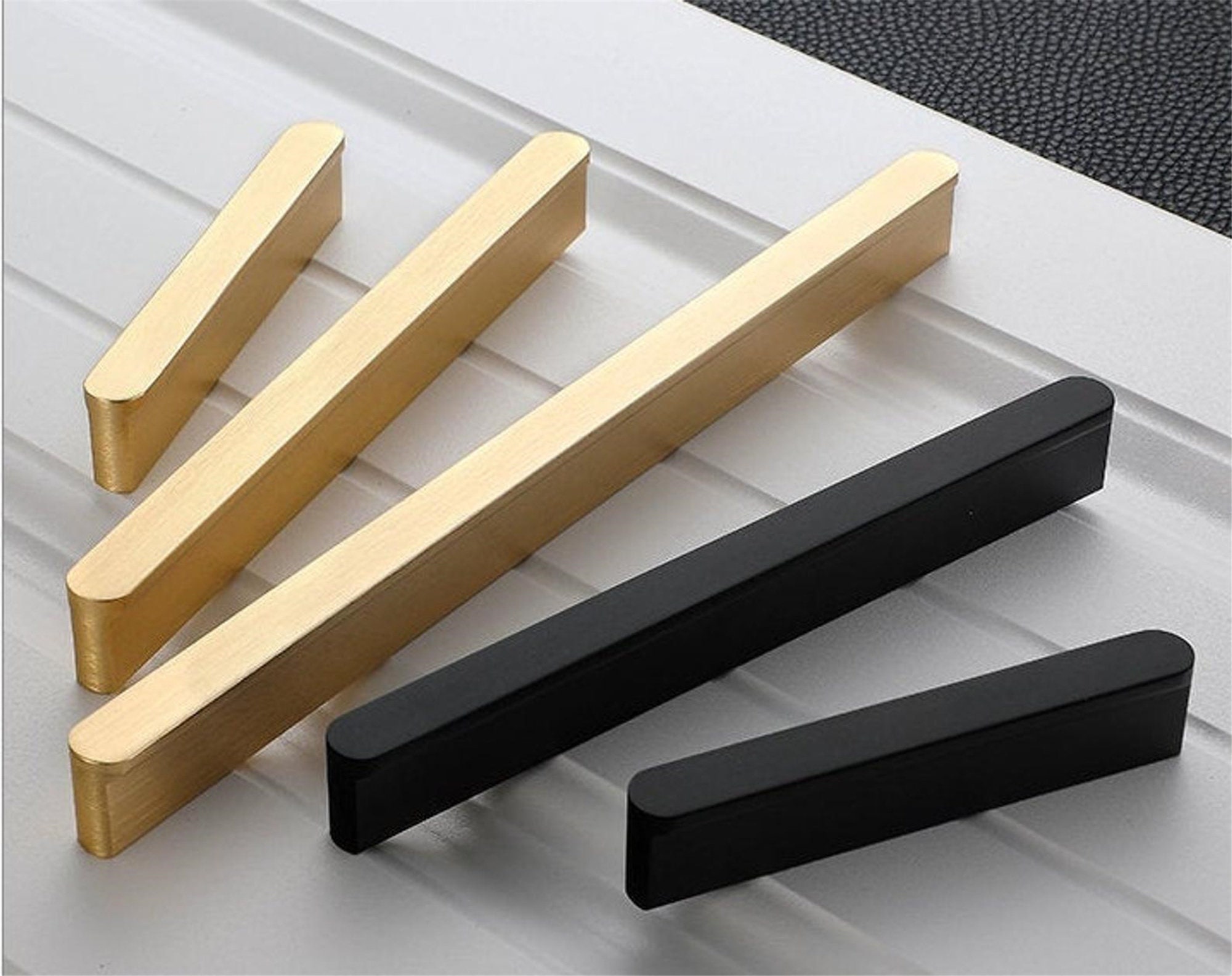 Black Drawer Pulls Knobs Cupboard Handles Pulls Etsy Canada