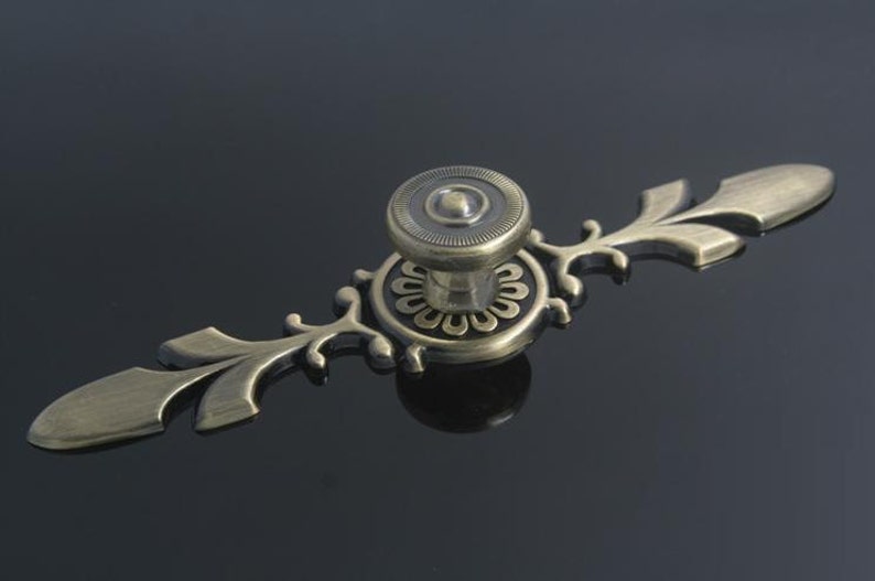 Antik Kupfer Kommode Schublade ziehen Griffe Knauf Garderobe | Etsy