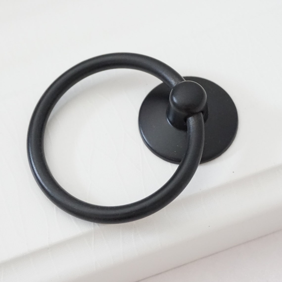 Gold Drawer Ring Pulls Handle Knobs Antique Bronze Dresser Etsy