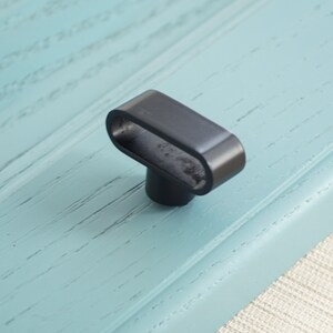 3.65'' 7.55 12.6 Schwarze Schrankgriffe | Etsy