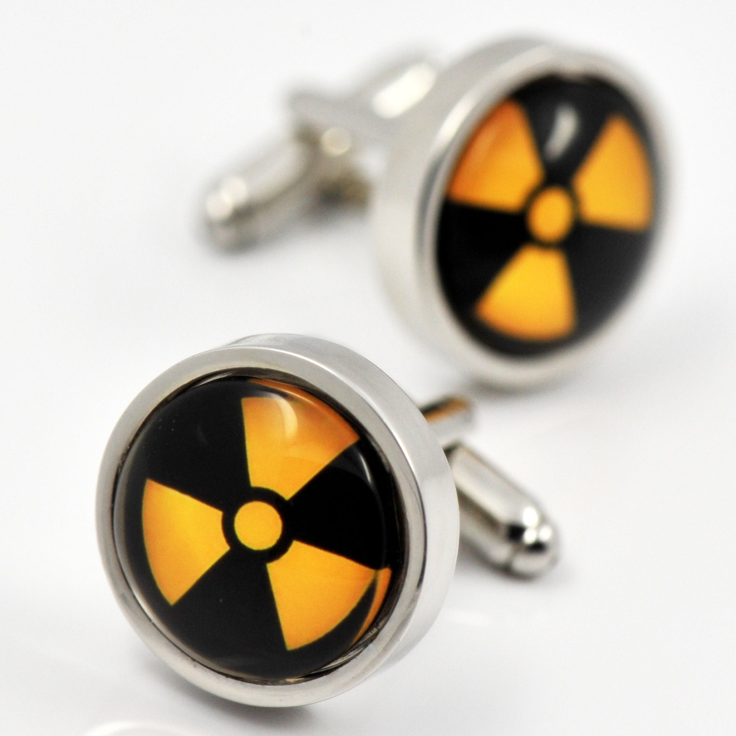 Wow Cufflinks Mens Roundel Tie Clip Wow Cufflinks Mens Roundel Tie Clip