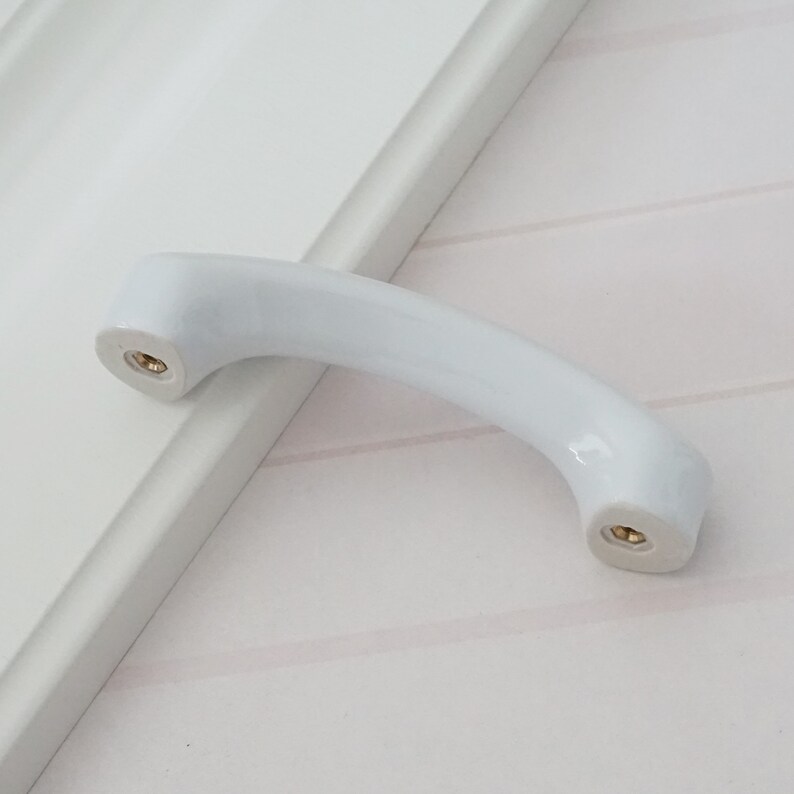 3 Ceramic Dresser Pulls Knobs Drawer Pulls Handles Knobs White Cupboard Handle Pull Knob Kitchen Cabinet Pulls Handles Furniture Decor 76mm Knobs Pulls Craft Supplies Tools Delage Com Br
