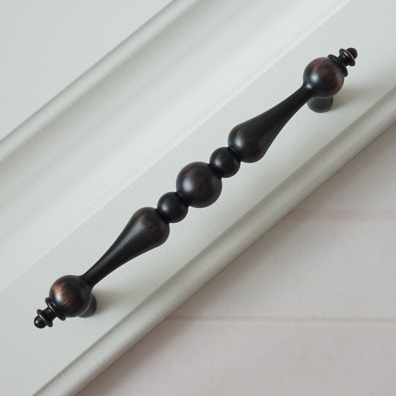 3.75 5 Solid Vintage Drawer Pull Handles Dresser Etsy