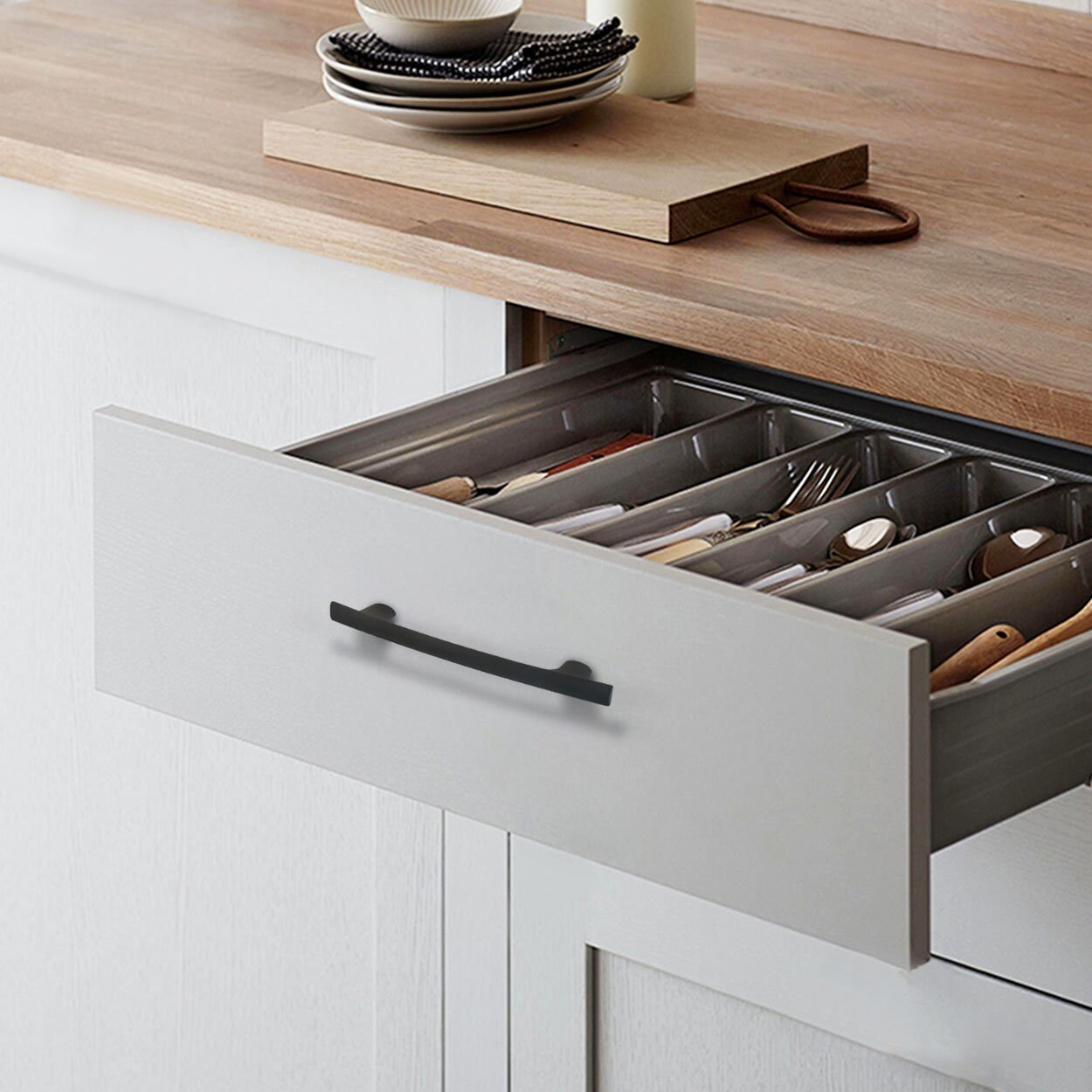 3.78 5 7.55 Modern Black Handles Etsy