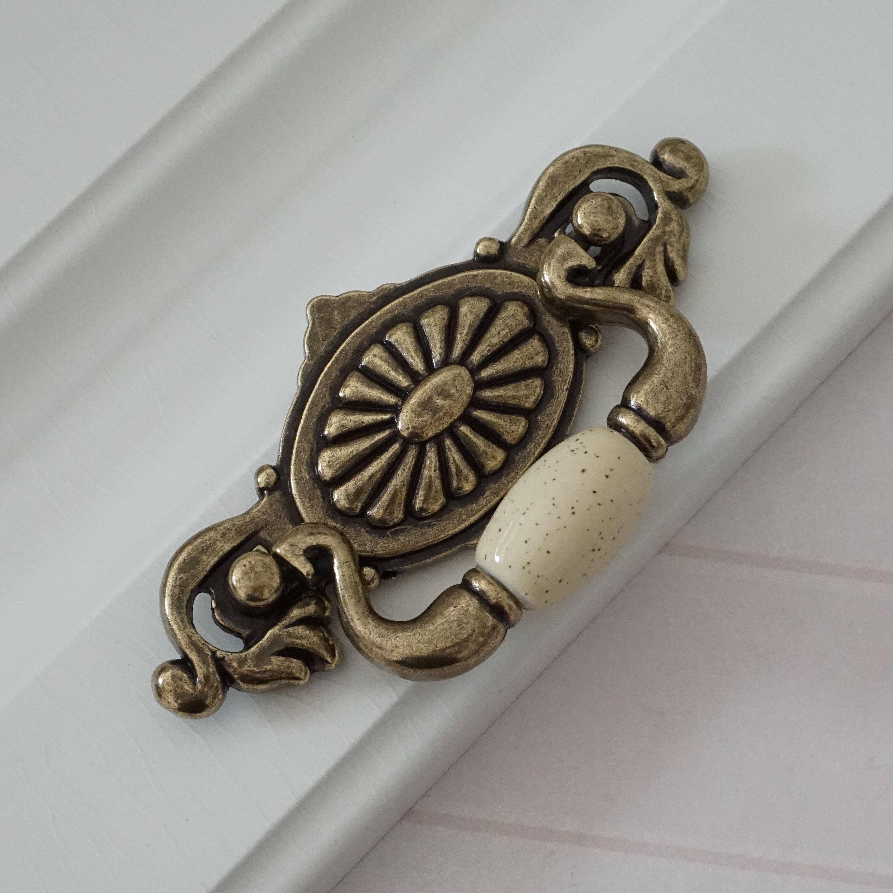 Vintage drawer pull 2.25 centers Bail Handle SALE Home Improvement