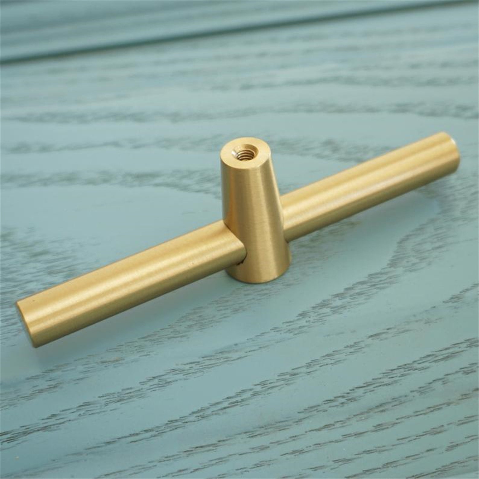 Brushed Brass Kitchen Knobs Pulls Handles Cabinet Door Pull - Etsy
