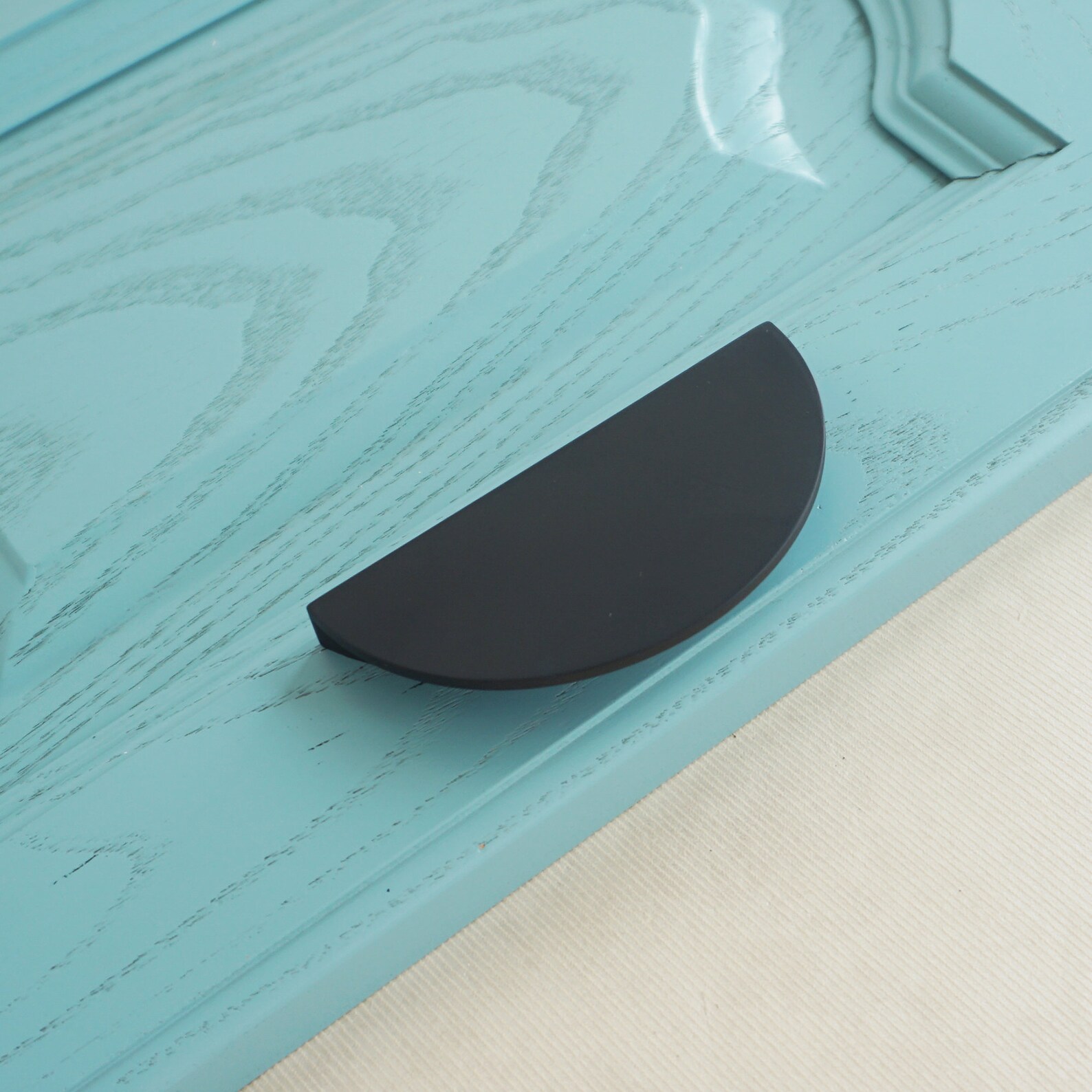 2.5 Halbkreis Schwarze Schrankgriffe Schwarze | Etsy