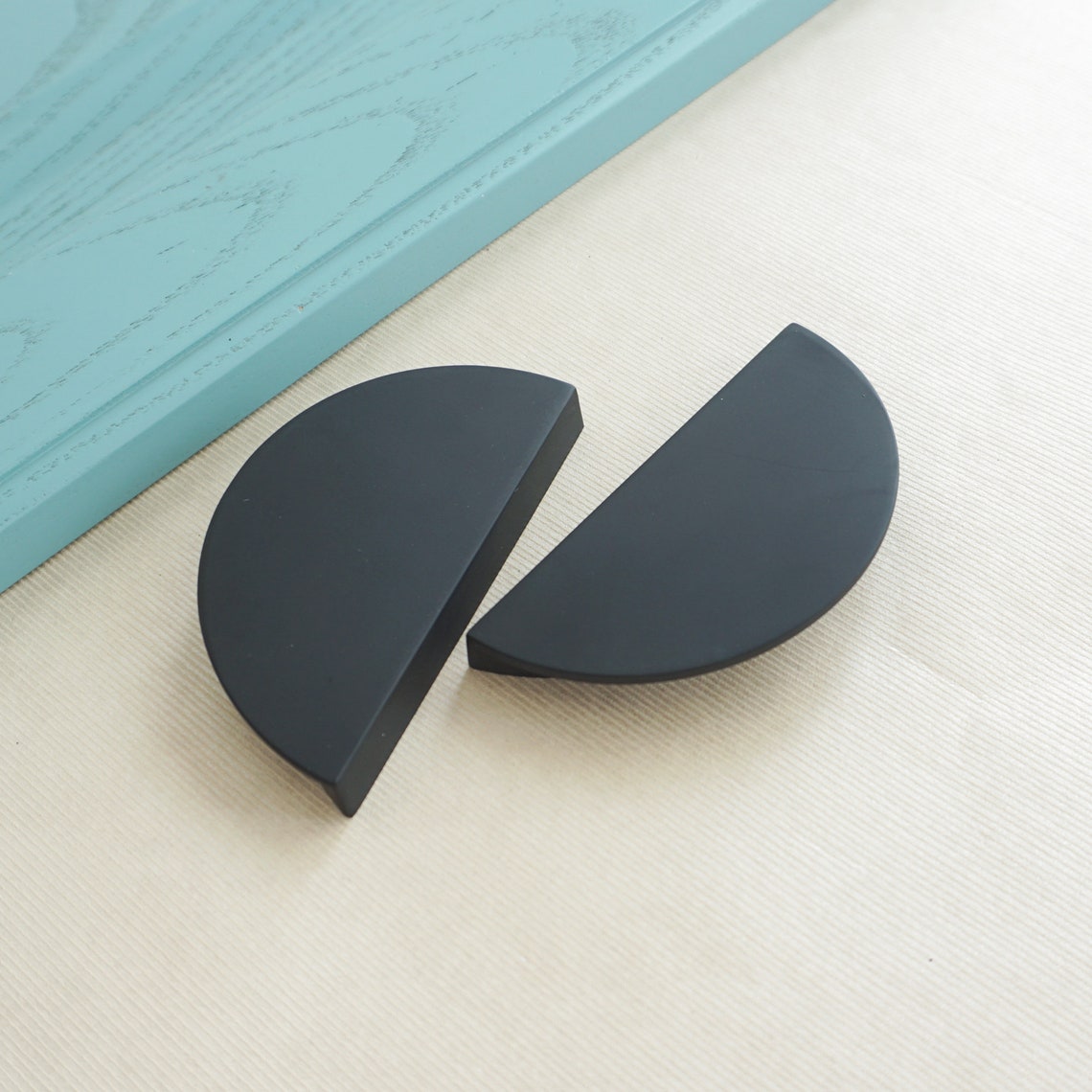 2.5 Halbkreis Schwarze Schrankgriffe Schwarze | Etsy