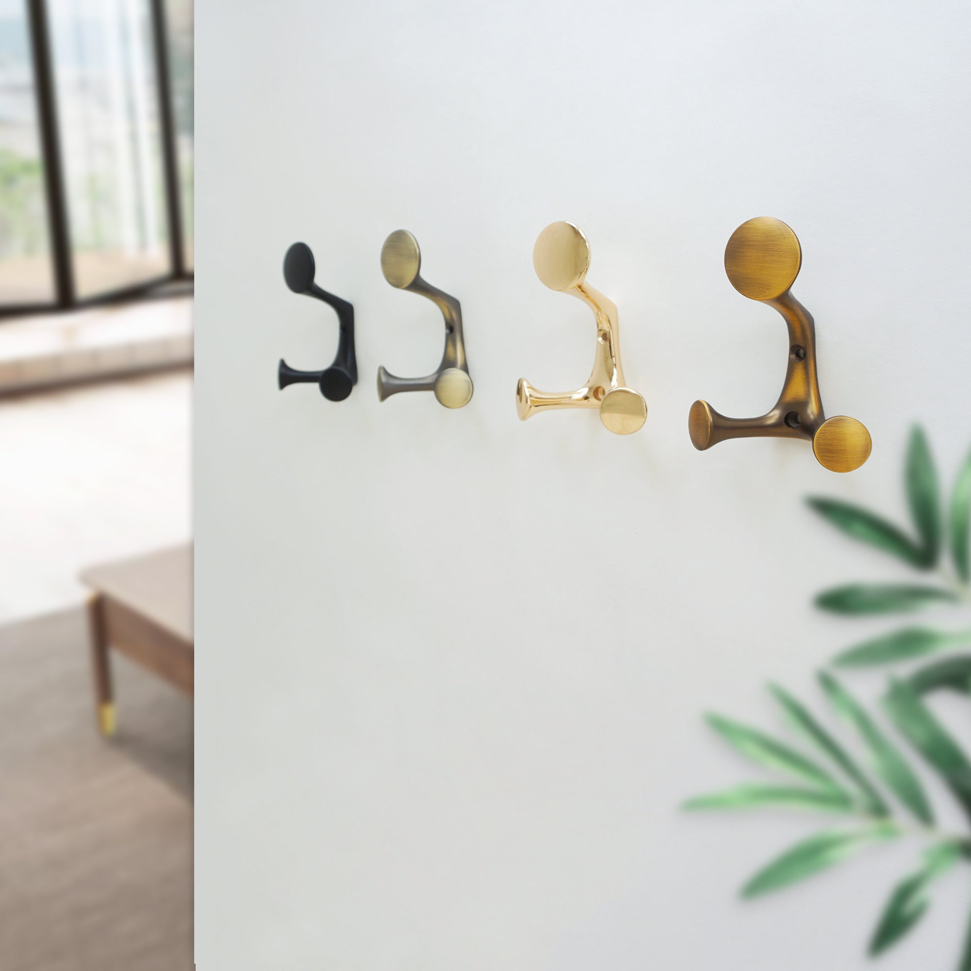 Gold Coat Hooks Decorative Wall Hooks Wall Bag Hook Modern Etsy