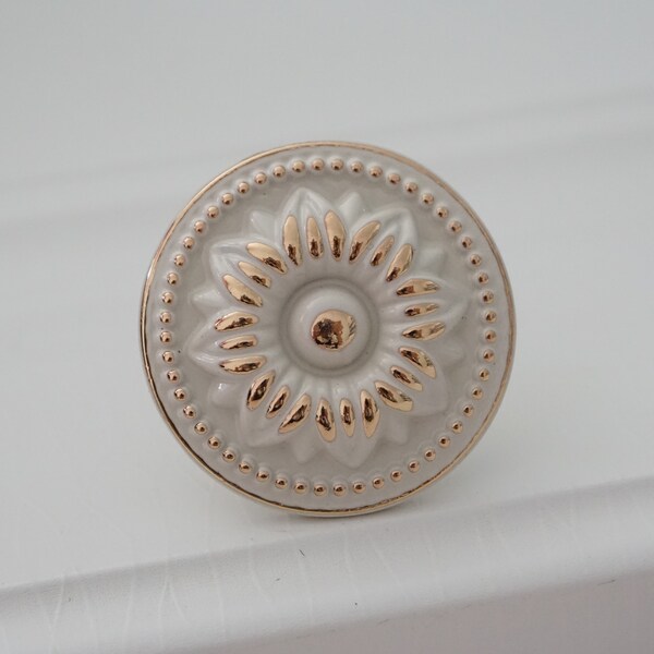 thumbnail image 2 of MFYS French Rustic Cabinet Handle – Antique Bronze, Single Drawer Knob/Pull 2 of 6