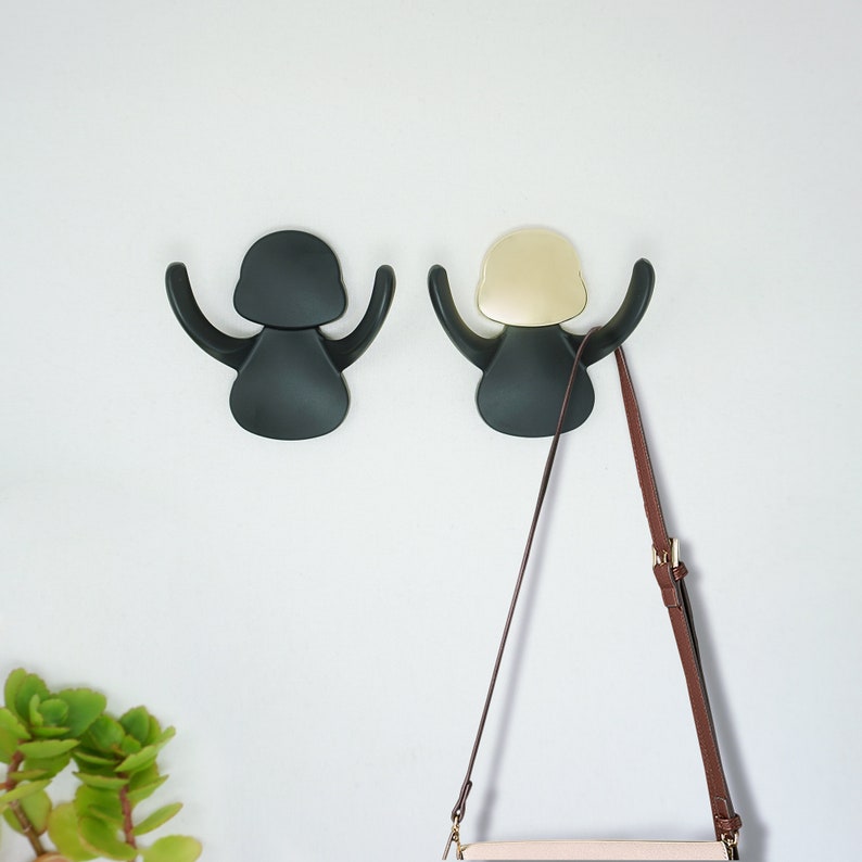 Cute Child Wall Hooks Stylish Wall Bag Hooks Modern Coat Hook Etsy