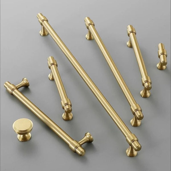 3.78" 5" 8.8" 12.6" Solid Drawer Pulls Knobs Kitchen Pulls Handle  Replacement Handles  Wardrobe Handle Drawer Pull Knobs Cabinet Handles