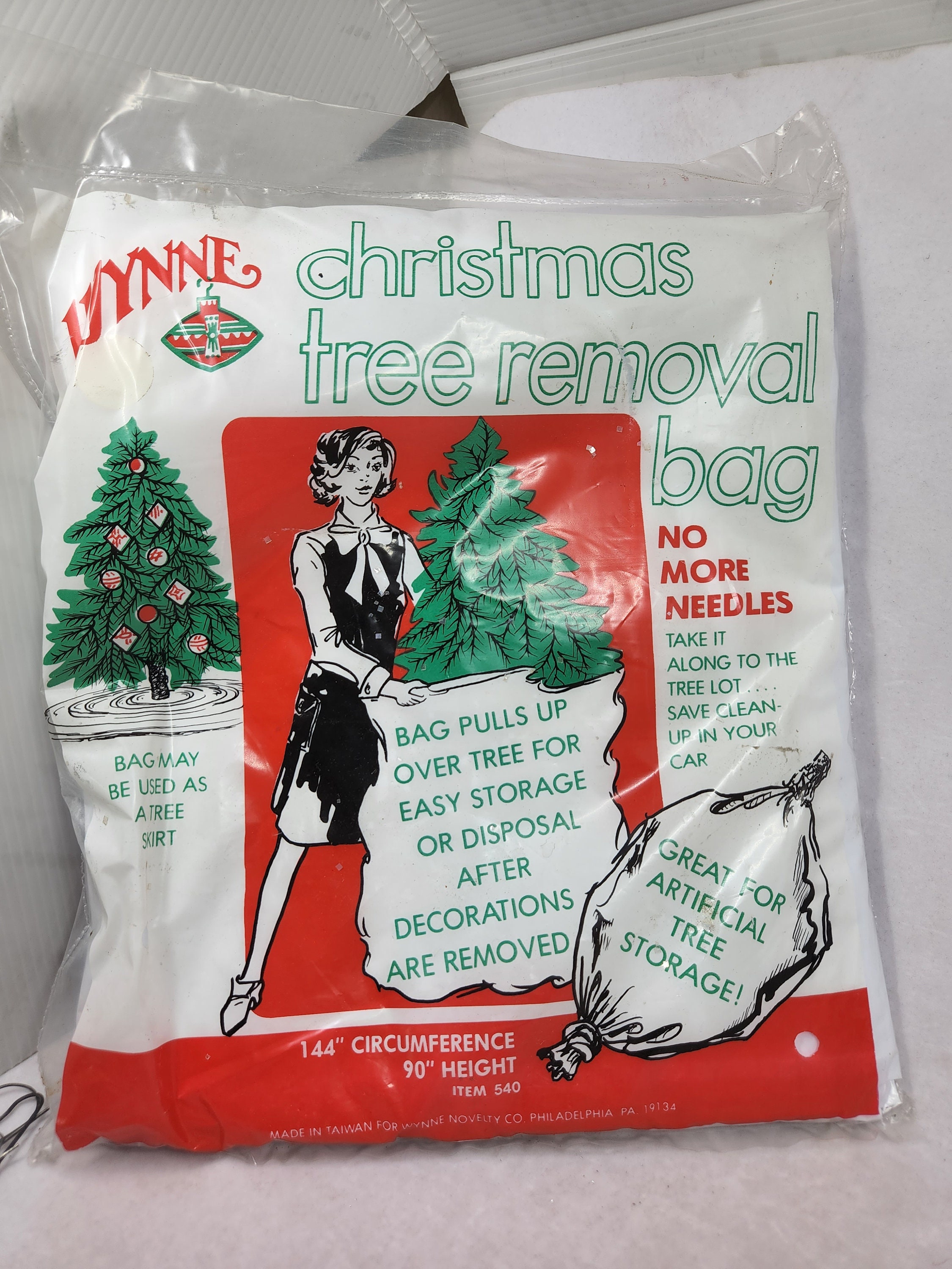 Christmas tree 2024 disposal bag