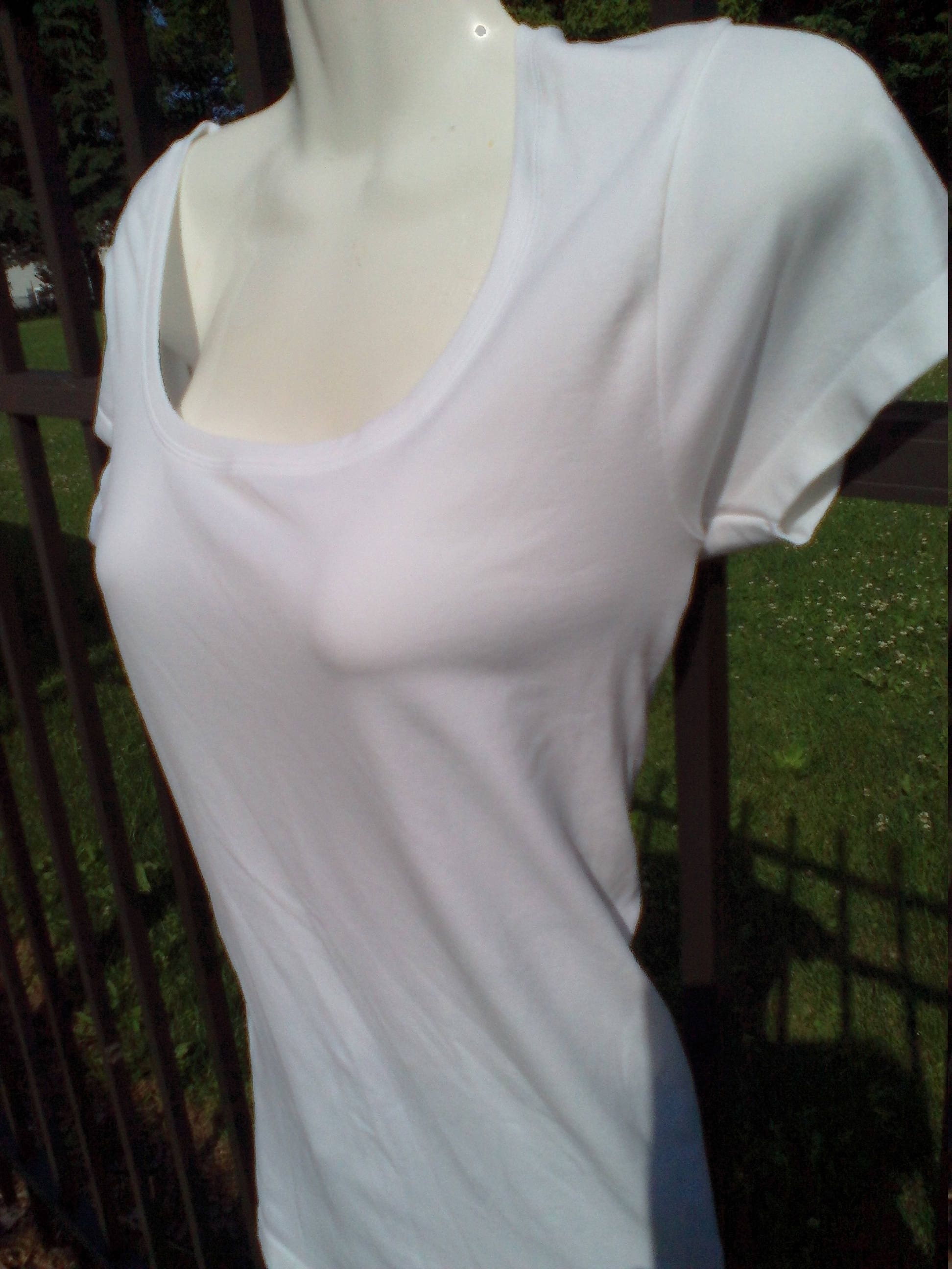 Nylon Spandex T Shirt Short 
