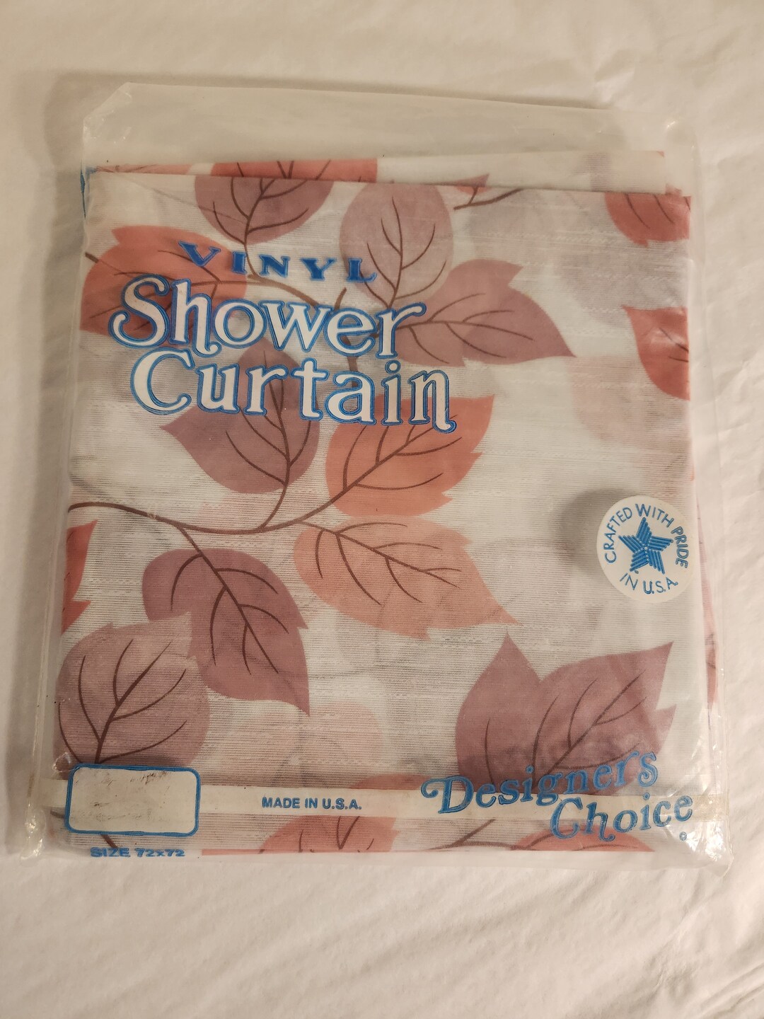 Designers Choice MCM Blush Pink Vinyl Shower Curtain Etsy