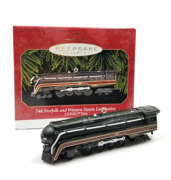 hallmark lionel train ornament series
