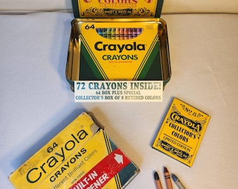 Ultra Red Crayola Crayon Fluorescent Retired Permanent Name Change