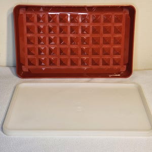 Vintage Tupperware Meat Tenderizer Keeper Hot Dog and Bacon Keeper #1292
